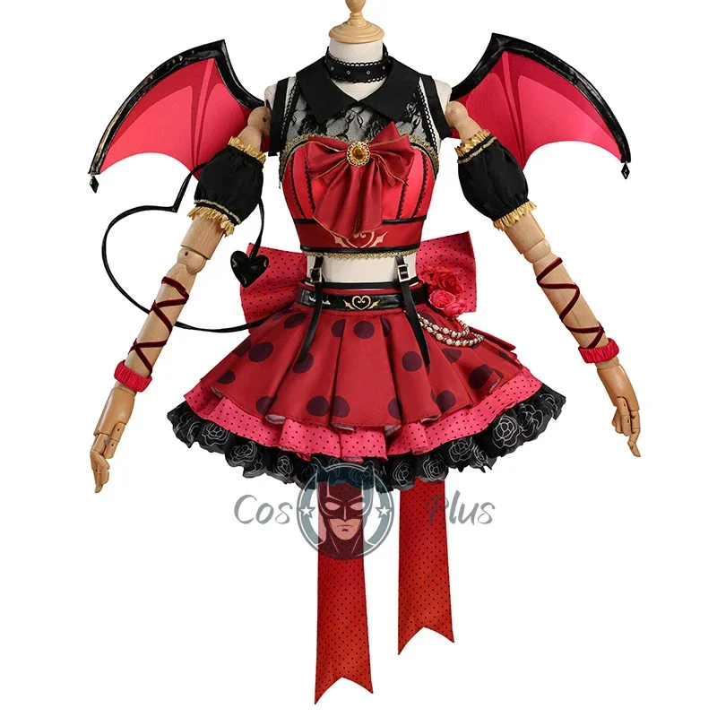 

Маленький Дьявол Котори Минами Косплей Lovelive Косплей Костюм Милая Девушка Женская Школьная Форма Хэллоуин Карнавальные Вечерние Наряды