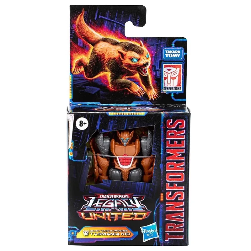 Hasbro Tasmania Kid Transformers Legacy United Beast Wars II Universe PVC Original Anime Action Figure Modell Spielzeug im Regal