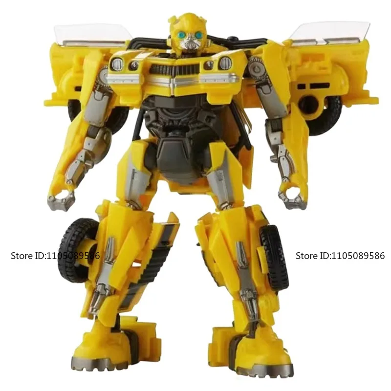 Auf Lager Transformer SS-100 Bumblebee verformbares cooles Spielzeug Weihnachtsgeschenk bewegliches Modell Original Filmfigur Puppe Spaßfigur