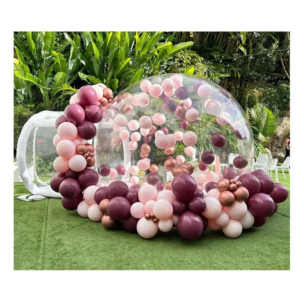 Inflatable Bubble Tent Transparent Dome Camping Wedding Party PVC Globe Clear Outdoor Balloon House