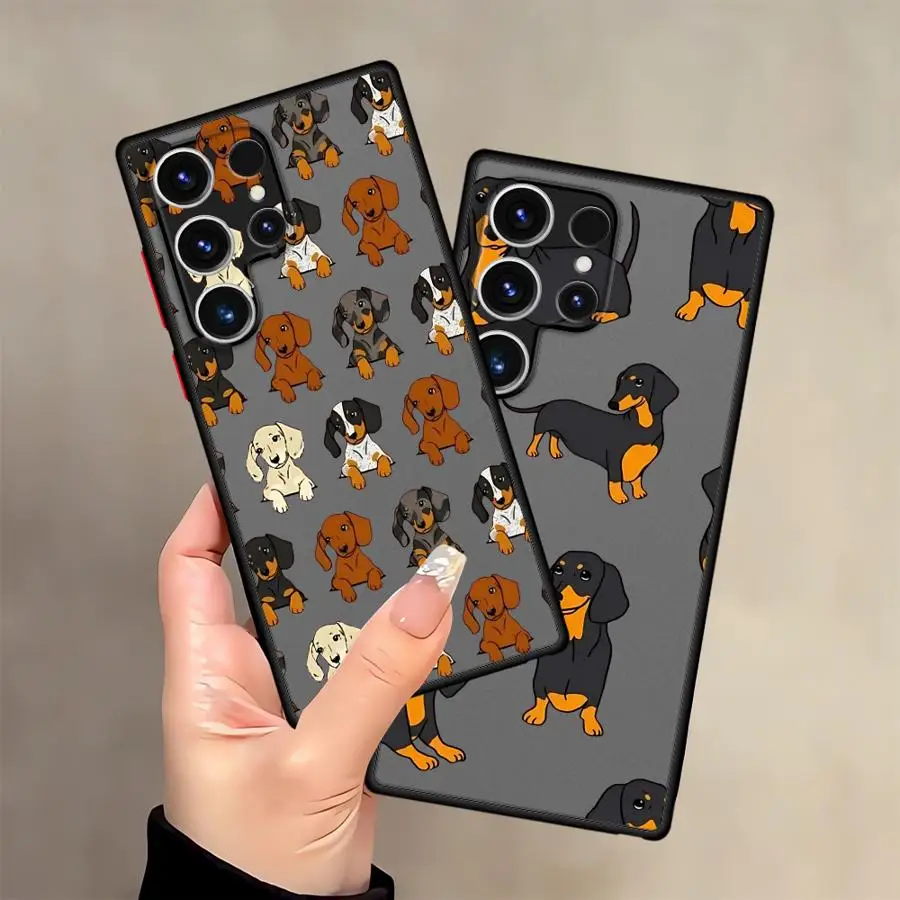 حافظة لهاتف سامسونج جالاكسي S25 Ultra S22 + S21 + S24 Plus S23 FE S20 S22 نوت 20 Ultra 10 + S21 S25 + S24 + S23 + Funda غطاء هاتف خلفي