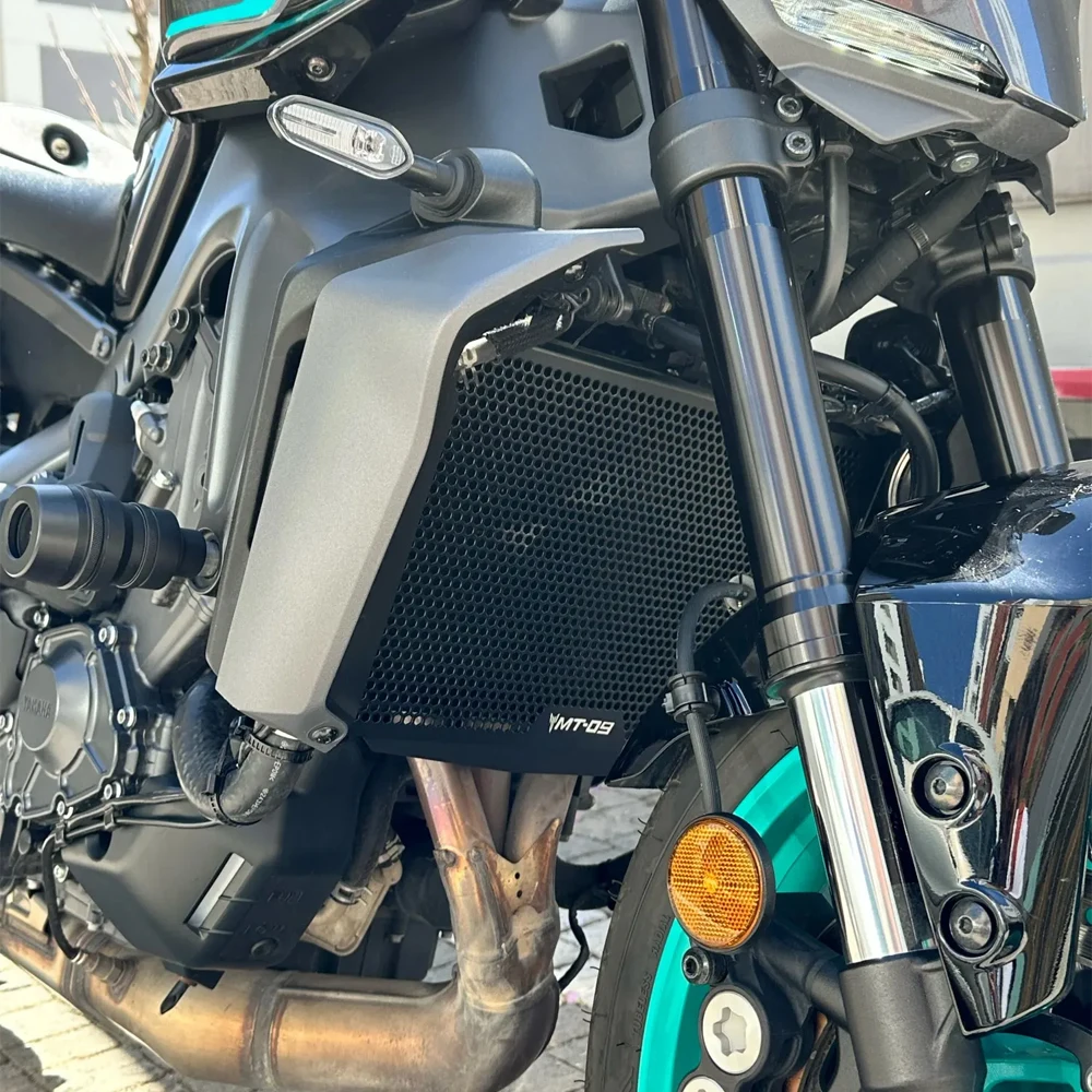 

2026 2025 2024 MT-09 SP Y-AMT Защитная решетка радиатора Защитная крышка для Yamaha MT09 MT 09 SP YAMT MT-09SP Аксессуары