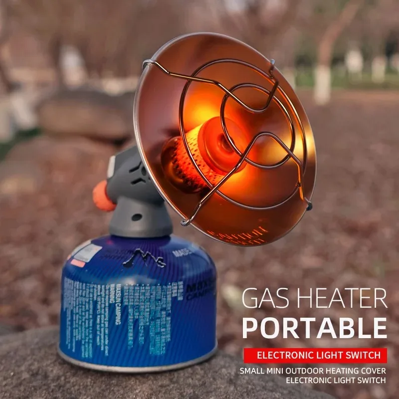 

Outdoor Portable Mini Solar Gas Heating Stove Hand Warmer Solar Heater With Protective Cover Camping Mini Gas Small Heater