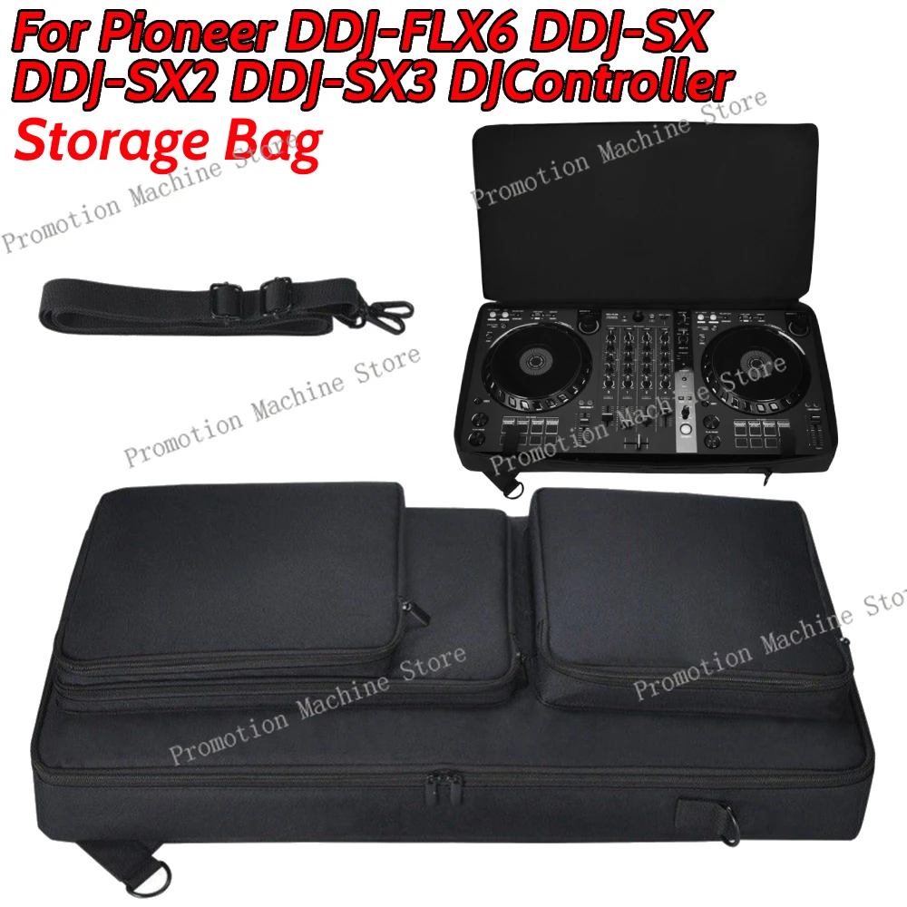 

Carrying Case High Capacity Storage Bag for Pioneer DDJ-FLX6 DDJ-SX DDJ-SX2 DDJ-SX3 DJ Controller DJ Headphone Cable Accessories