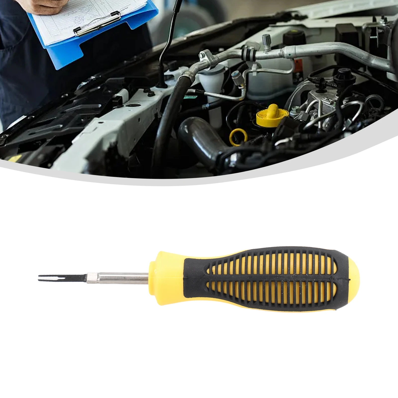 Practical Car Terminal Removal Tool  Easy Wire Extraction with Extra Leverage  Simplify Car Repair and Maintenance