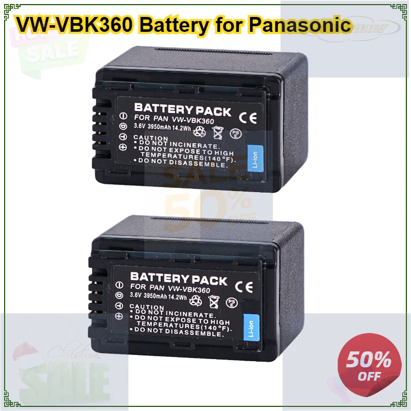 

VW-VBK360 VBK360 Battery for Panasonic HC-V10 HC-V100 HC-V100M HC-V500 HC-V500M HC-V700 HC-V700M HDC-HS80 HDC-HS60