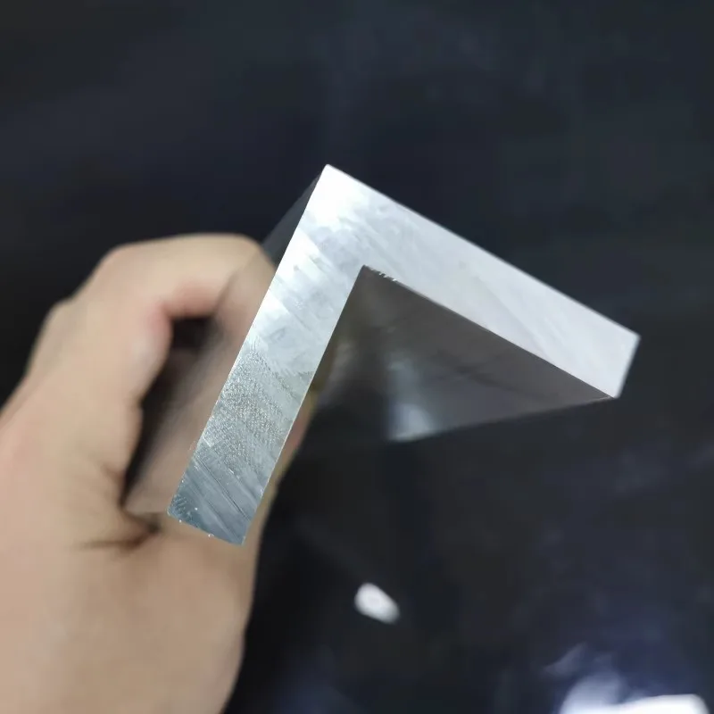 50x50mm thick 2mm-10mm 6063 Right  Angle aluminum L-shaped aluminum alloy Aluminum edging triangle profile Decoration Materials