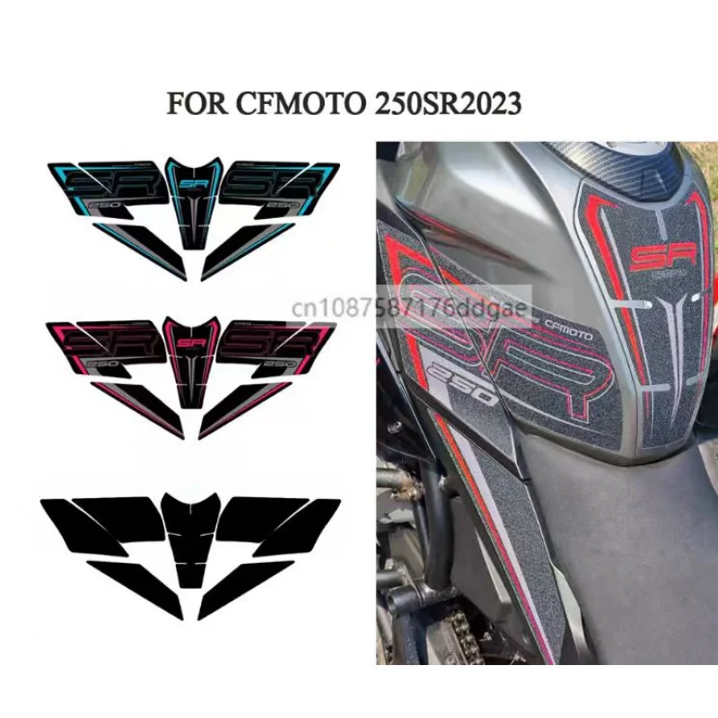 

Используется для CFMOTO 300SR 300SS, комплекты защитных наклеек для топливного бака для велосипеда, устойчивые к истиранию декоративные наклейки для мотоцикла