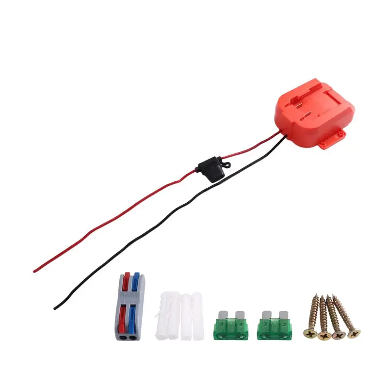 LLCS-For DIY RC For Power Wheel Adapter Dock Battery With 40Amp Fuse USB Type-C Power Supply Wheel For