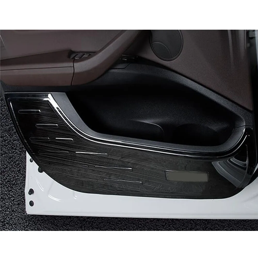 Car Inner Door Anti-Kick Panel Cover Trim For BMW X3 XDrive 25i 28i 30i 2018 2019 2020 2021 2022 2023 Auto Interior Accessories