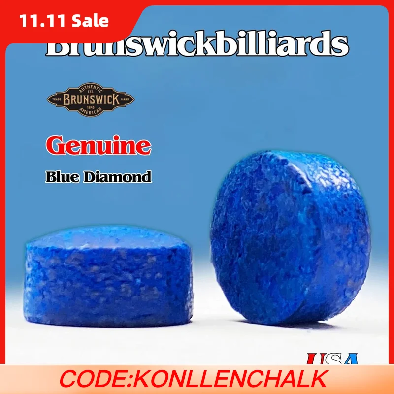 Canadian Blue Diamond Snooker Cue Tip Billiards Stick Kit, Pool Accessories, Original, 10mm, 11mm