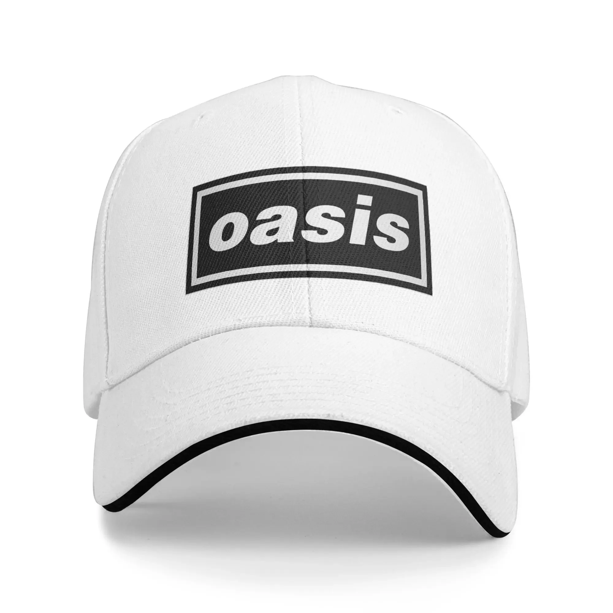 

Новые бейсболки O-Oasis с логотипом рок-группы, для взрослых, уличные солнцезащитные кепки, регулируемые, из полиэстера, летние
