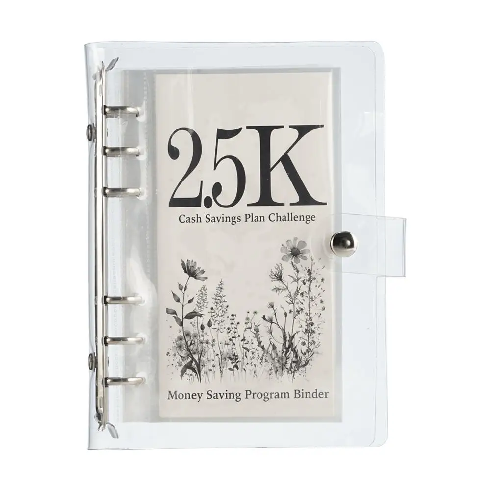 Saving Money Photo Storage Book PVC Loose-leaf Book Dustproof Office Anti-scratch Supplies Waterproof School C1Y2