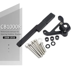 Motorcycle Steering Damper Bracket Stabilizer Linear Mount Support Kit For HONDA CB1000R CB 1000 R CB1000 R 2008-2016 2015 2014