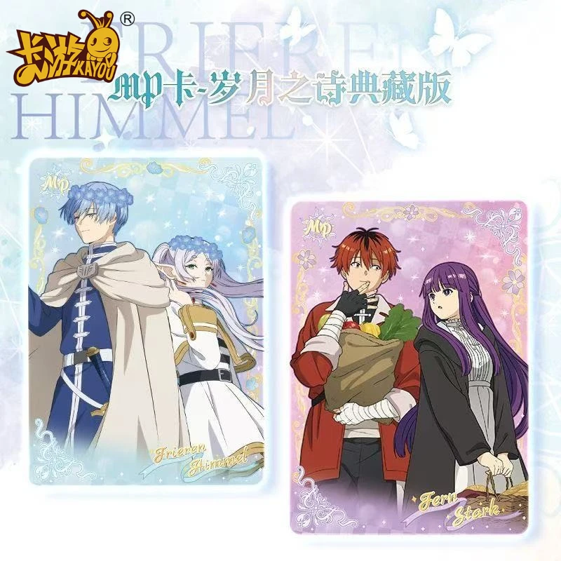 KAYOU 정품 Frieren: Beyond Journey's End Adventure Journey 컬렉션 카드 Poetry of Time 컬렉션 에디션 주변기기 선물