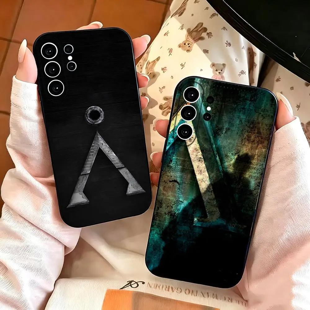 Stargate A-Atlantis-S Phone Case Phone Case For Samsung S26 S25 S24 S23 S22 FE S21 Plus S20 Ultra Black Soft Shell