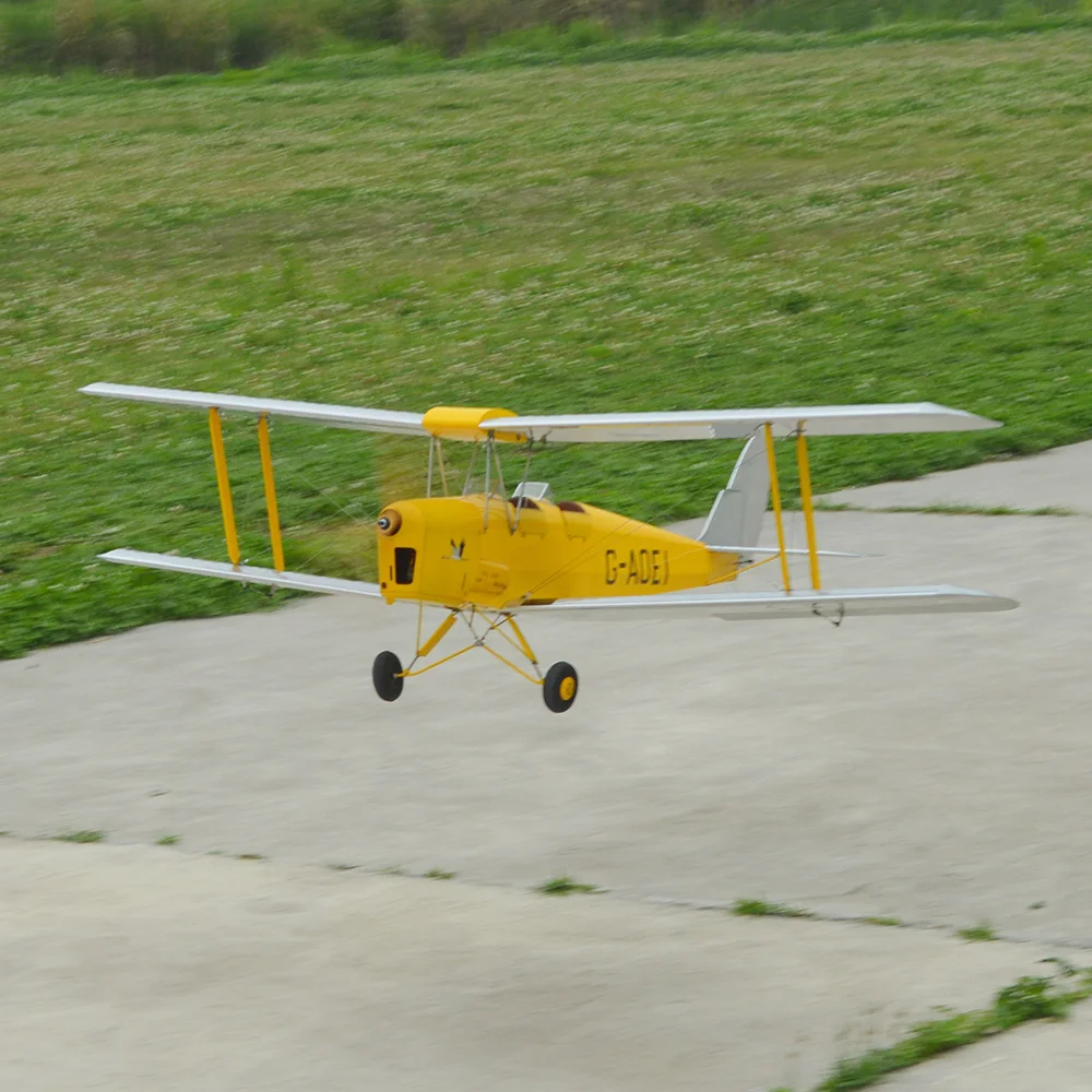Tony Ray's Aer0 Model DH.82 Tiger Moth 1/6 Balsawood 1500mm Wingspan RC Airplane KIT