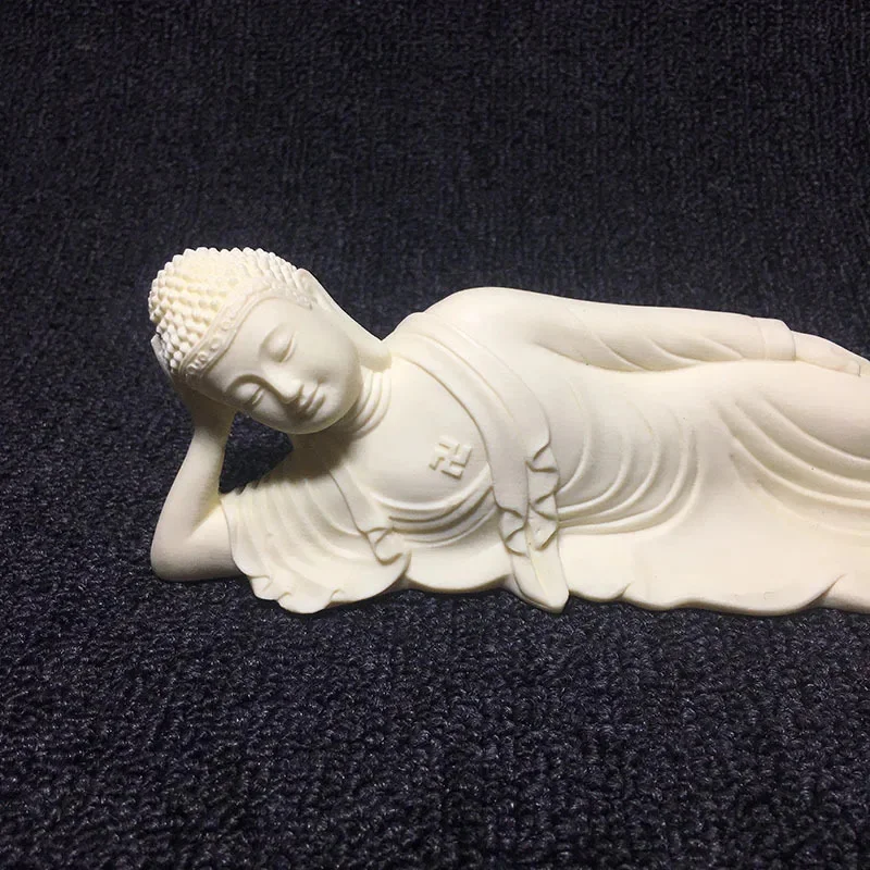 Shakyamuni Lying position Buddha statue Zen enthusiasts the founder of Buddhism Home, Room, Office, Car Decoration, Statue