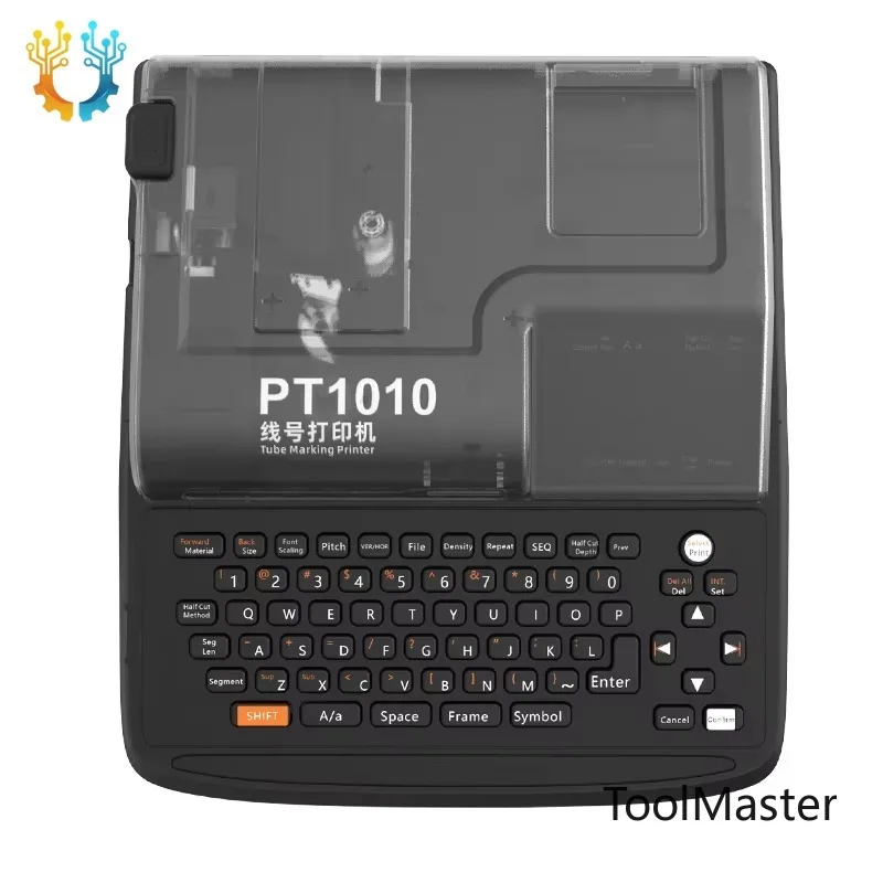 【2026】PUTY Thermal Transfer Cable Tube Printer PT1010 Industrial 3D Barcode Label Printer Sticker Machine 300dpi Color Style Sto