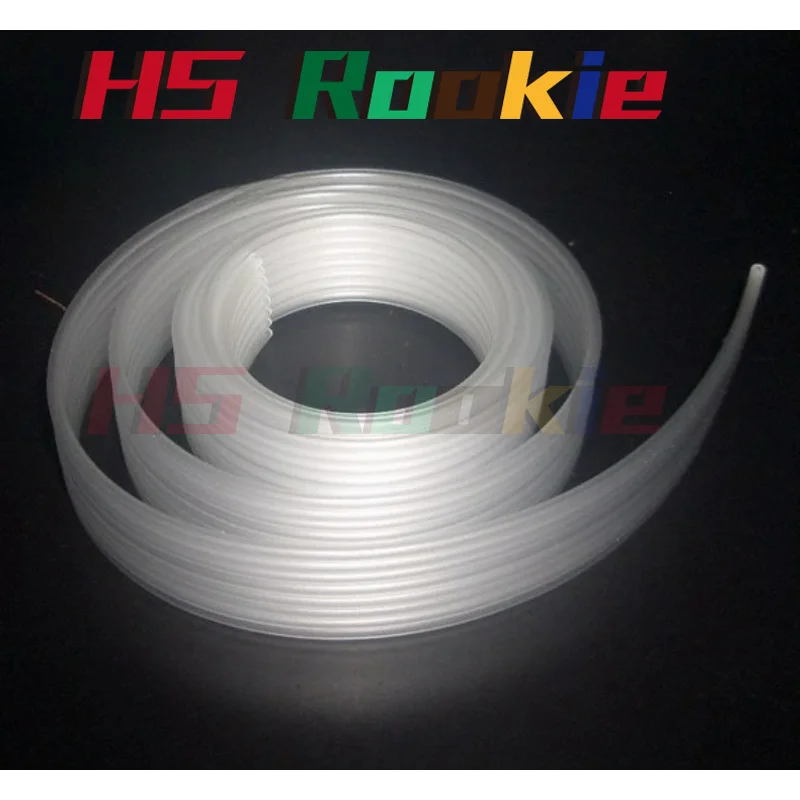 1pcs 2 M 4 6 8 Color Ciss Ink Tube Inktube Hose PVC Pipeline  + Tube Elbow + Rubber stopper CIS CISS parts Continuous Ink Snpch