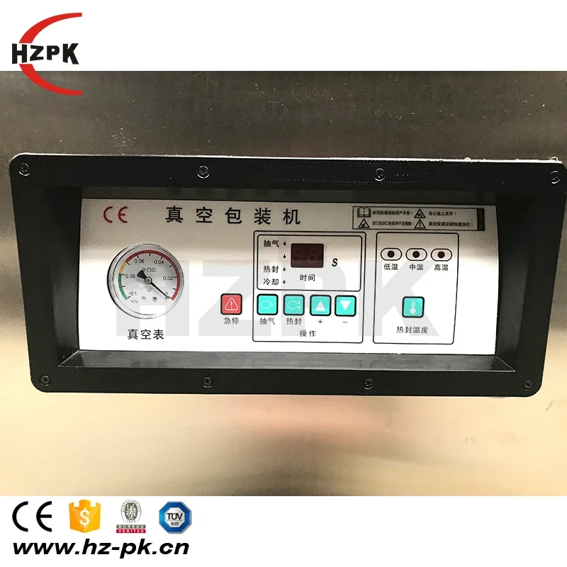 HZPK semi-automatic Single Chamber Vacuum sealing Packing Machine Can Be Customized For Food