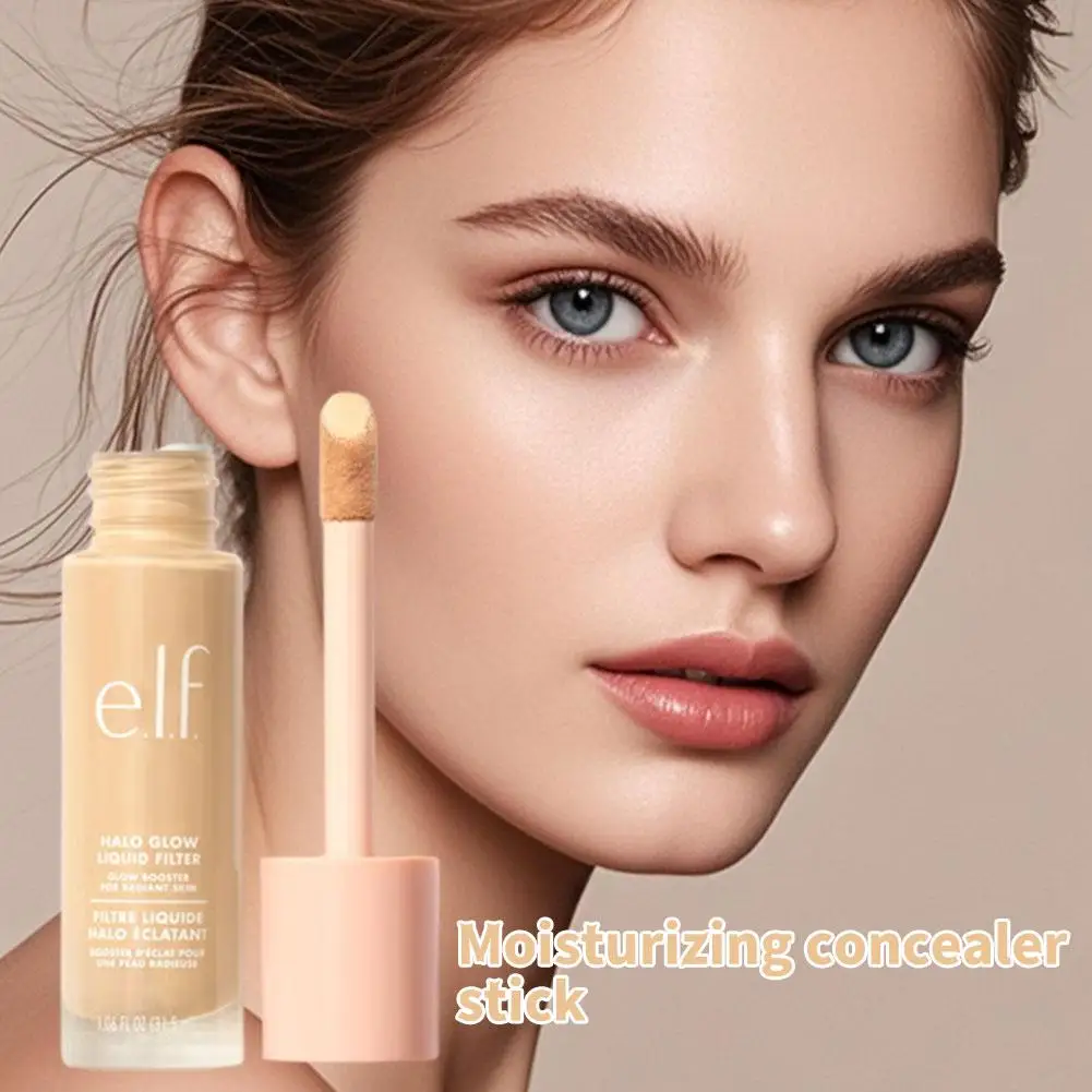 ELF Liquid Foundation - Brightening Moisturizing Essence Lotion, Waterproof Long-Lasting Full Coverage Makeup Skin Care