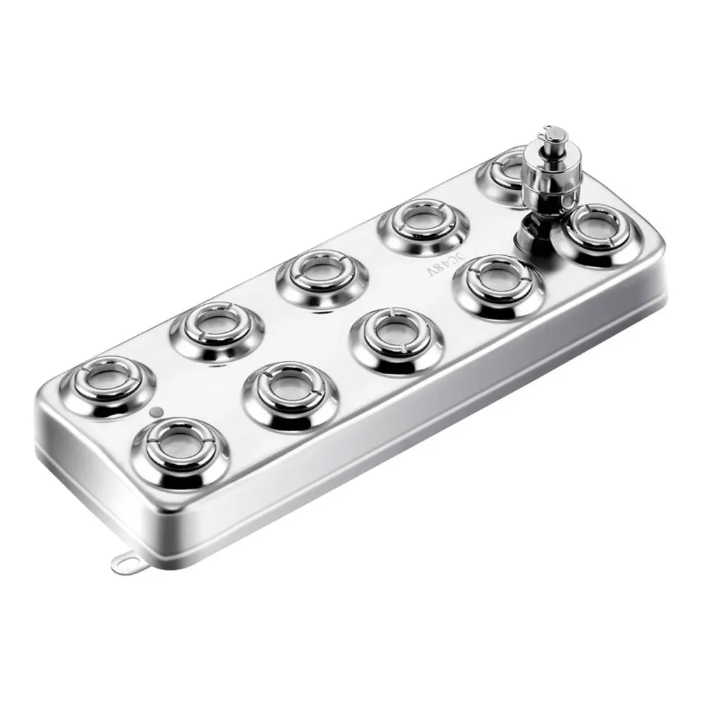 Tablero humidificador ultrasónico de 10 cabezales, máquina de niebla, atomizador Industrial, nebulizador, atomización, paisaje de piscina, generador de niebla ultrasónica
