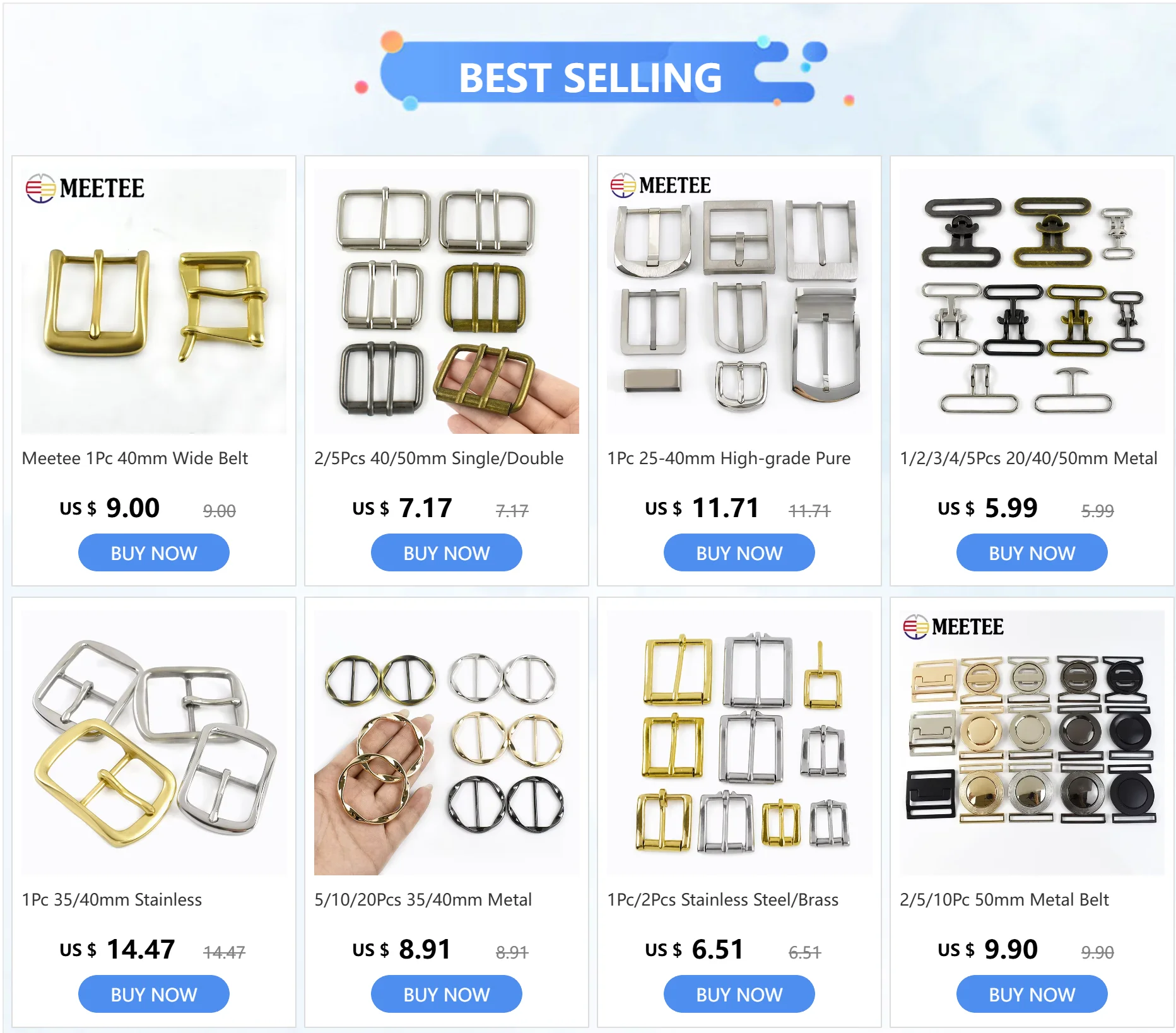 1Set = 4Pcs Solide Messing Kavallerie Gürtel Schnalle für Männer 38mm Band Niet Schrauben Bund haken Verschluss Leder Schnallen Kopf Zubehör – Detail 1