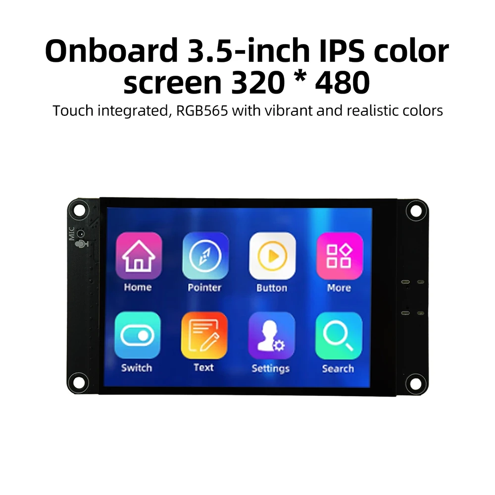 ESP32-S3 3.5-inch WiFi BT Development Board 320*480 Resolution Intelligent Touch Display and Support for Xiaozhi Ai Chatbot