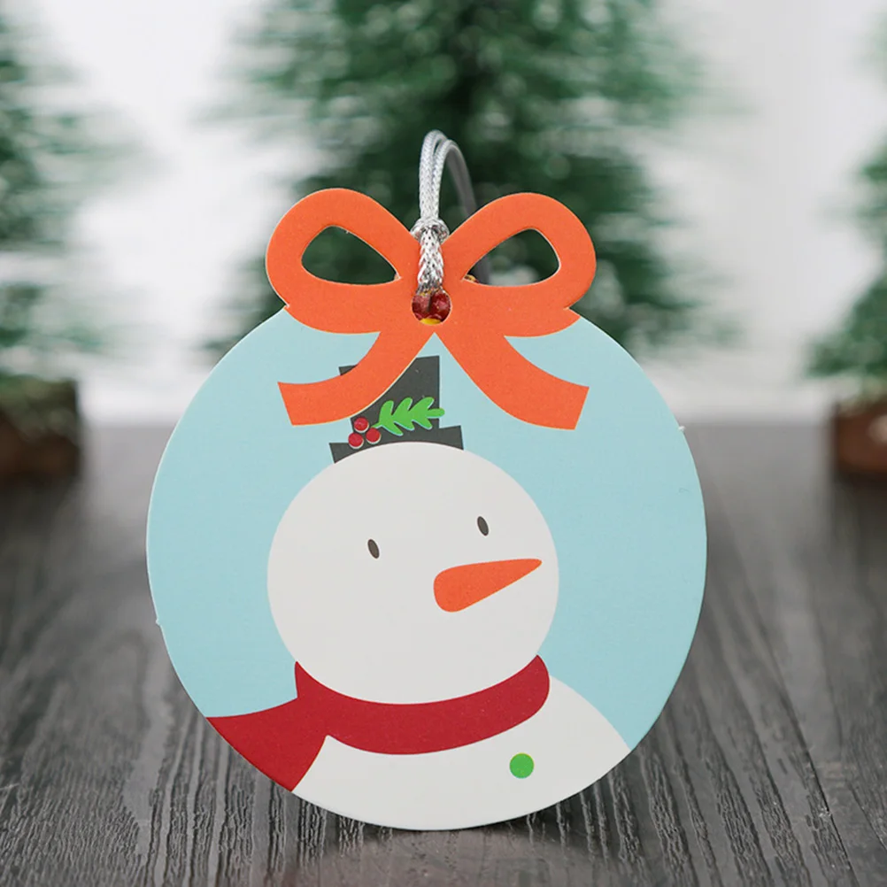 

40pcs Christmas Greeting Cards Premium Paper Snowman Design Diy Gift Message Cards For Wedding Birthday Graduation Parties