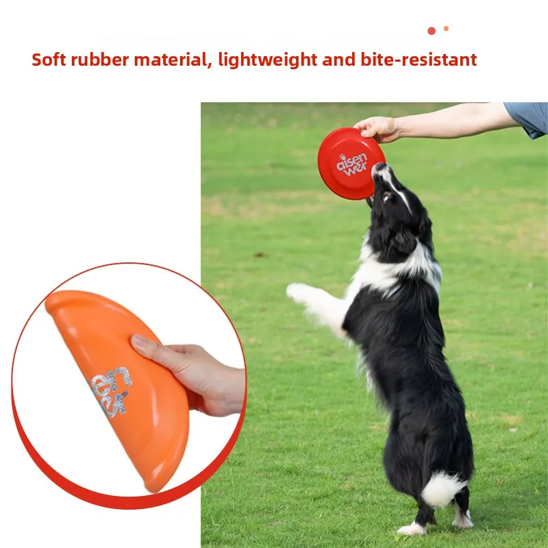 Standard Competition Dog Frisbee, Bite Resistant, Pet Toy Training Disc Floating Pet Supplies