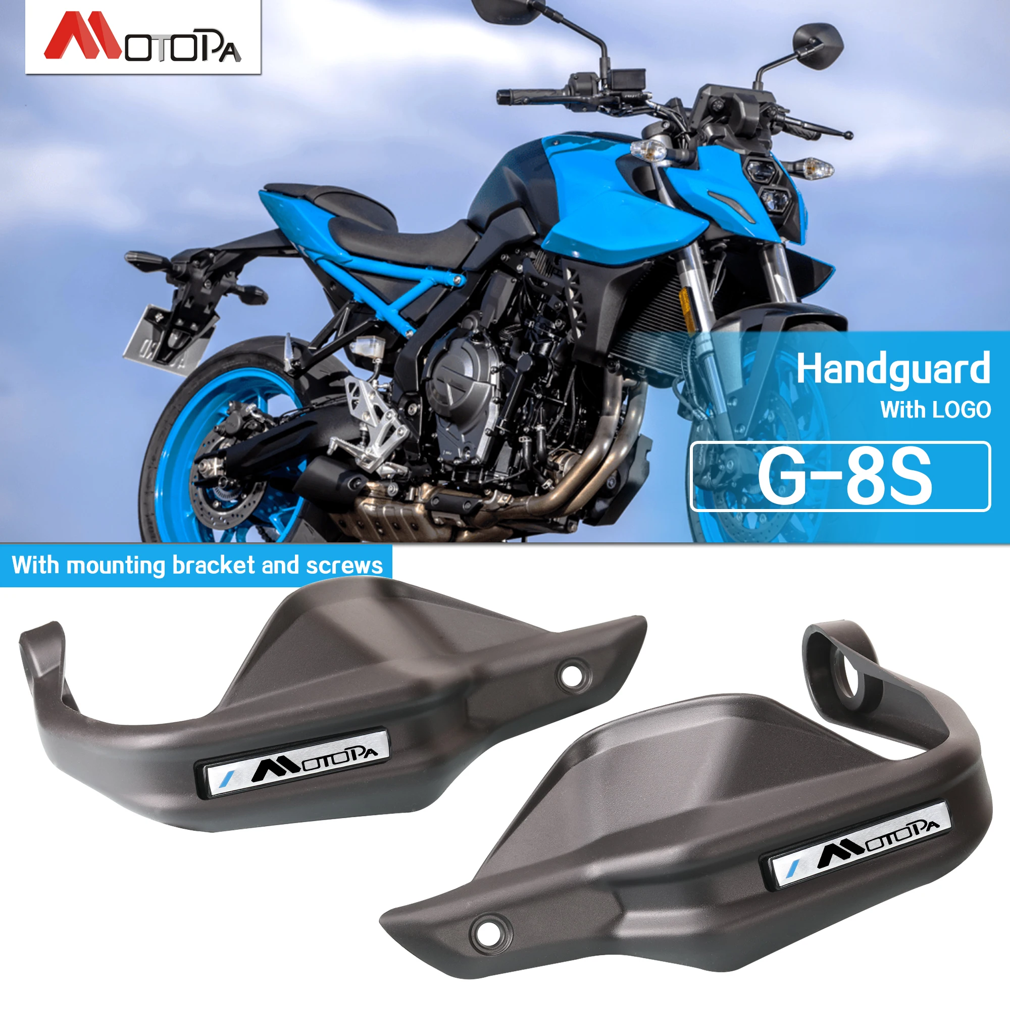 

Motorcycle GSX-8S Handguard Hand Guards Shield with mounting bracket For SUZUKI GSX-8S GSX8S gsx 8s