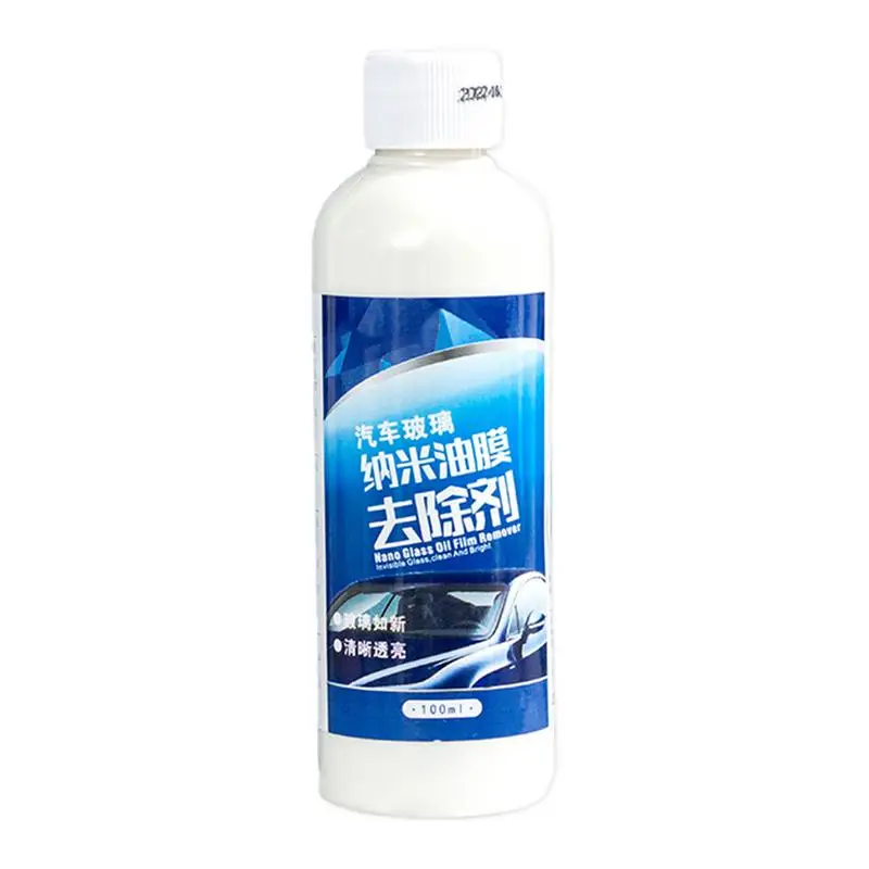 

Windshield Oil Film Remover Glass Cleaner For Car Windshield Glass Film Removal Solution Multipurpose Cleaner Water Spot & Oil