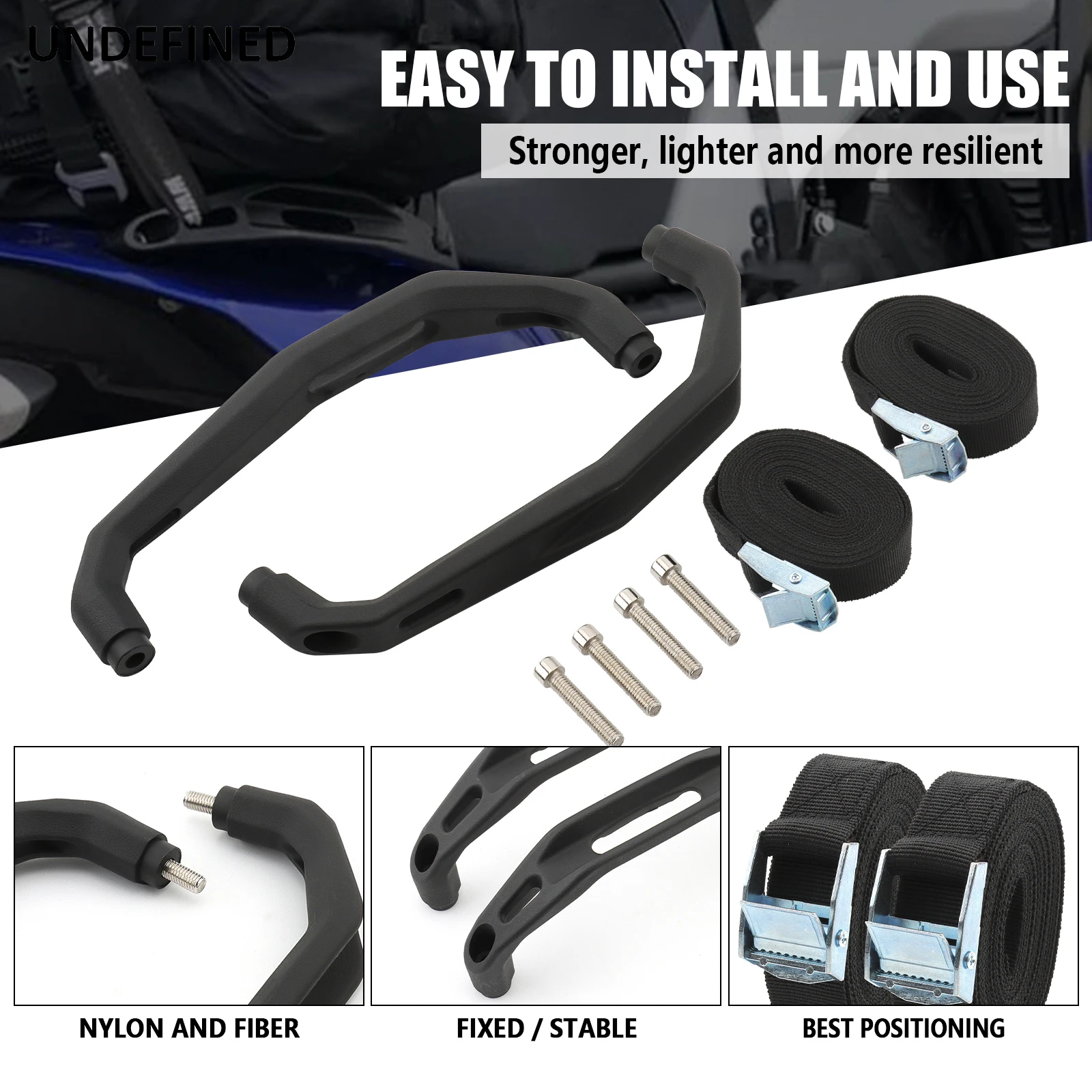 FOR YAMAHA TENERE 700 Tenere700 XT700Z XT 700 Z Motorcycle Accessories Passenger Rear Grab Handle Seat Hand Handle Grab Bar Rail