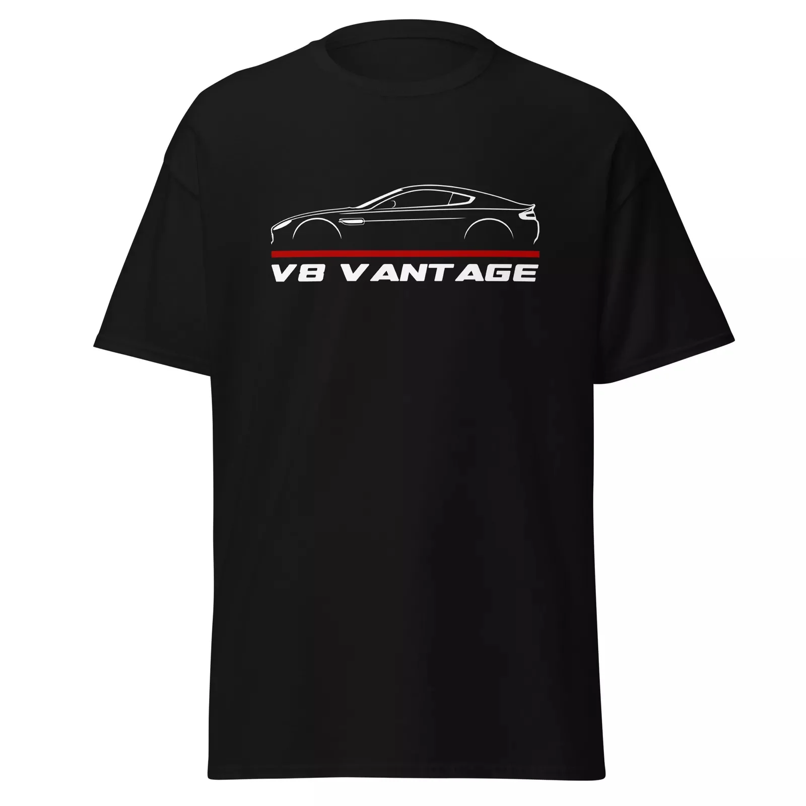 

2024 Men T Shirt Casual Premium T-shirt for Aston V8 Vantage Car Enthusiast Graphic Summer Short Sleeves 100% Cotton S-3XL Tee