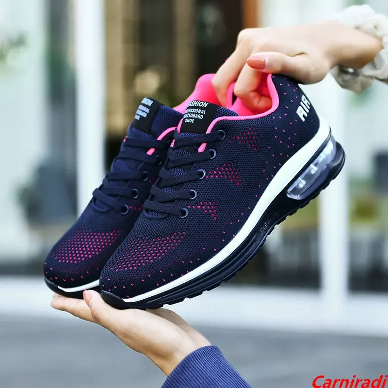 

Lightweight Cushioning Athletics Running Shoes Women Comfortable Soft Casual Gym Sneakers Ladies Non-slip Sports Jogging Shoes