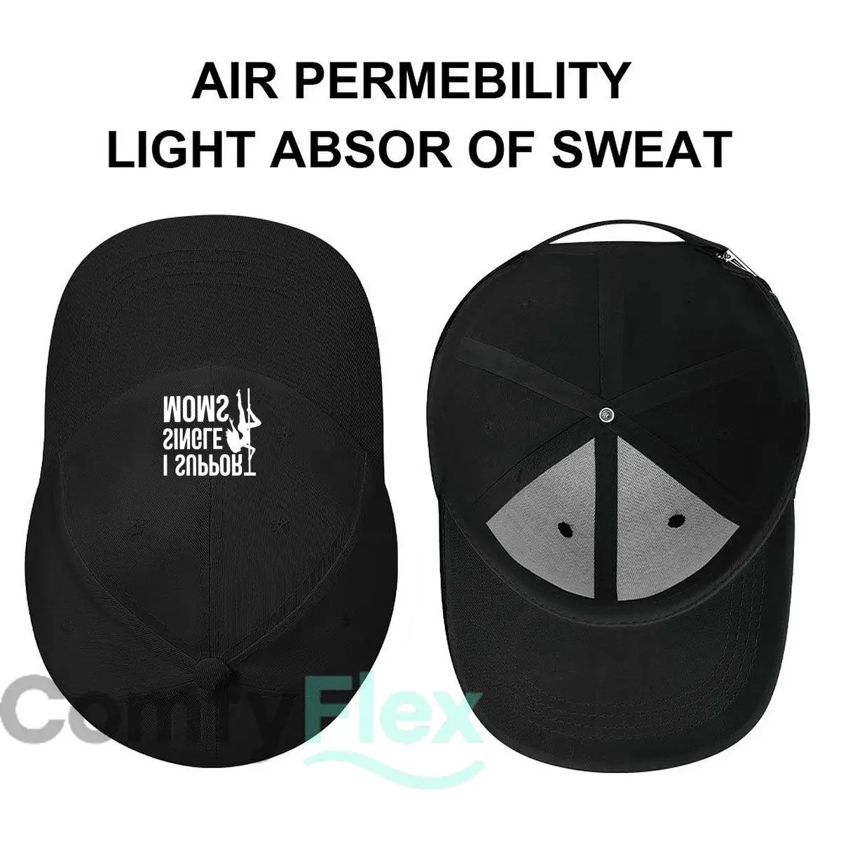 أنا أداة واحدة تحية للأمهات الأبطال قبعة بيسبول موضة الرياضة في الهواء الطلق Sunhat الرجال Snapback قبعة المرأة #3