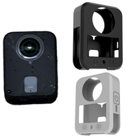Silicone Sleeve Case for DJI Osmo 360, Soft Protective Case Battery Side Open, All-Round Protect Action Camera Accessories