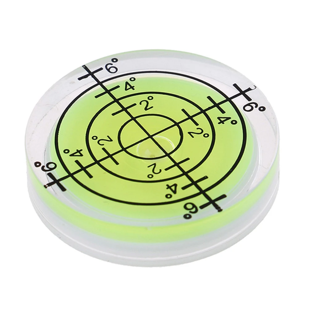 Spirit Level Bubble Level Degree Mark Highly Translucent Measuring Meter Measuring Tool Round Circular Acrylic