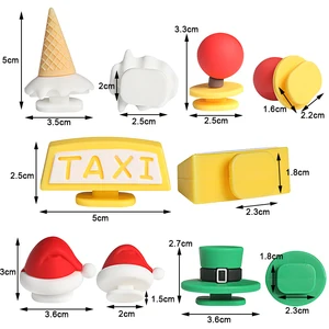 Şerden çocukların karanlıkta parlayan parıltısına ayrılmış pansuman terlikler, yazlık ayakkabılar, dondurma ve Noel için aksesuarlar, set başına 4 adet Parlayan 6 büyük parmak arası terlik satışı-no. 1