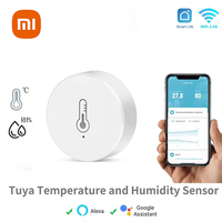 Xiaomi smart WiFi Thermomete Home Indoor Mini ZigBee Temperature And Humidity Sensor Bluetooth APP Work with Alexa Google Home