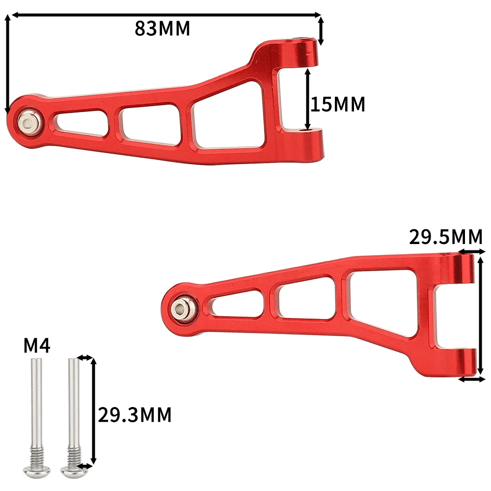 Metal Front Upper Suspension Arm 32.6g For UDIRC UD1201 UD1202S PRO RC Car Upgrade Parts RC Front Upper Control Arm Replacement
