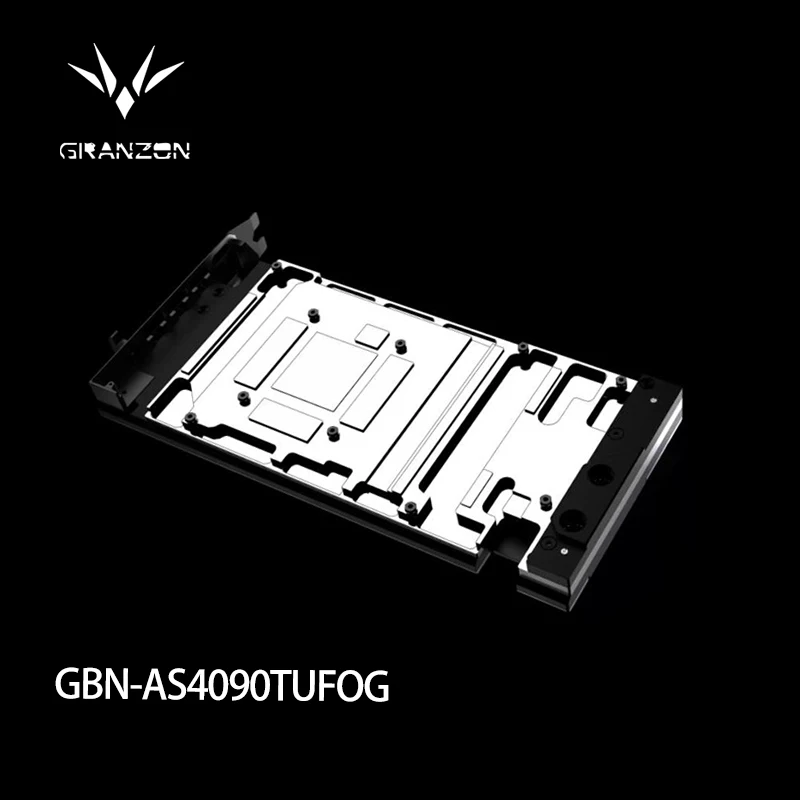 Granzon GBN-AS4090TUFOG GPU Water Block for ASUS ROG Strix LC / TUF GAMING GeForce RTX 4090 OG Video Card/T2 Red Copper Material