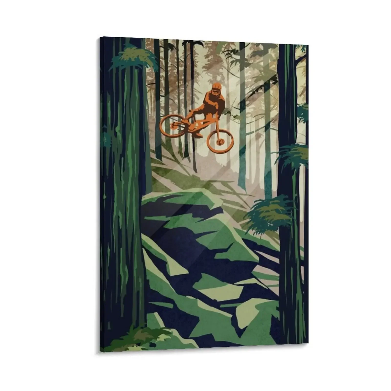 

MY THERAPY: Mountain Bike! Canvas Painting anime posters Bedroom deco room decorations for girls