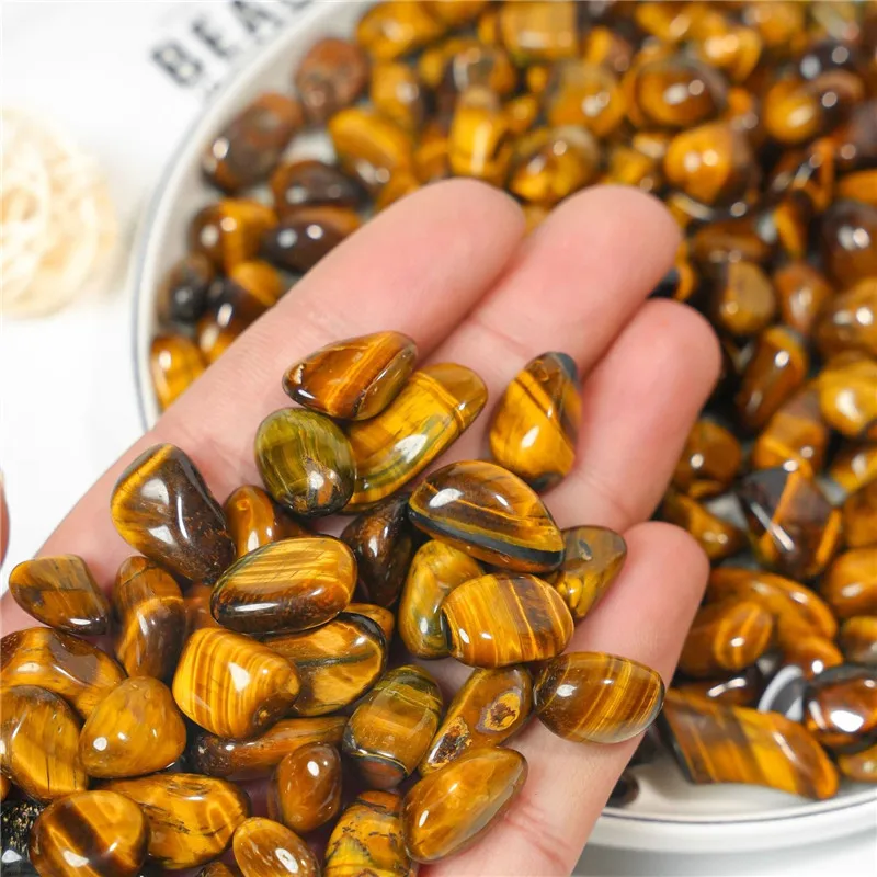 1000g Natural Crystal Tiger's Eye Mineral Gemstone Home Decoration