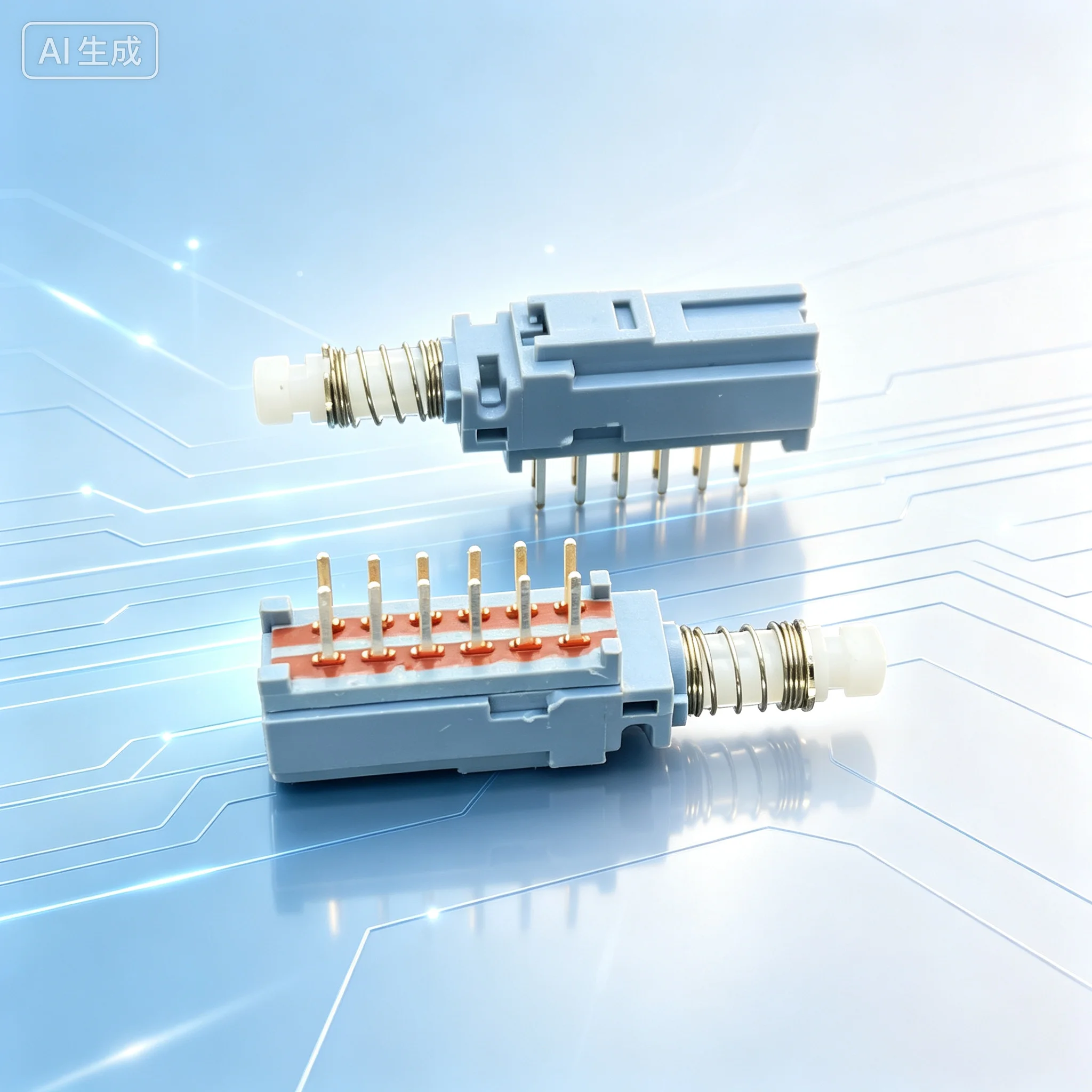 for Self-resetting Unlocked Power Switch,12Pin Amplifier Chassis Button  50pcs