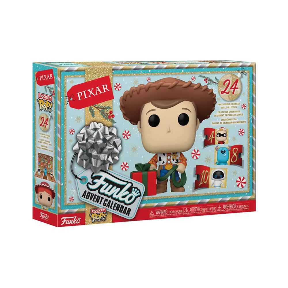 FUNKO POP Marvel Disney sorpresa caja ciega Spider-Man Pokemon Star Wars Popular cuenta atrás calendario de Adviento modelo regalos de navidad