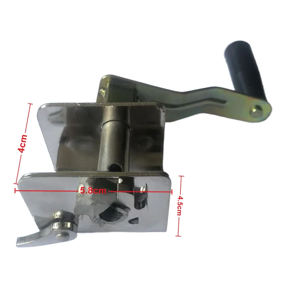 Rope Tightening Tool with Hand Crank for Badminton Net Systems Volleyball Net Systems and Table Tennis Net Systems