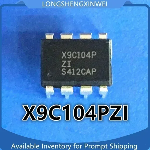 1PCS X9C104P X9C104PZI DIP8 Digital Potentiometer Chip New Spot