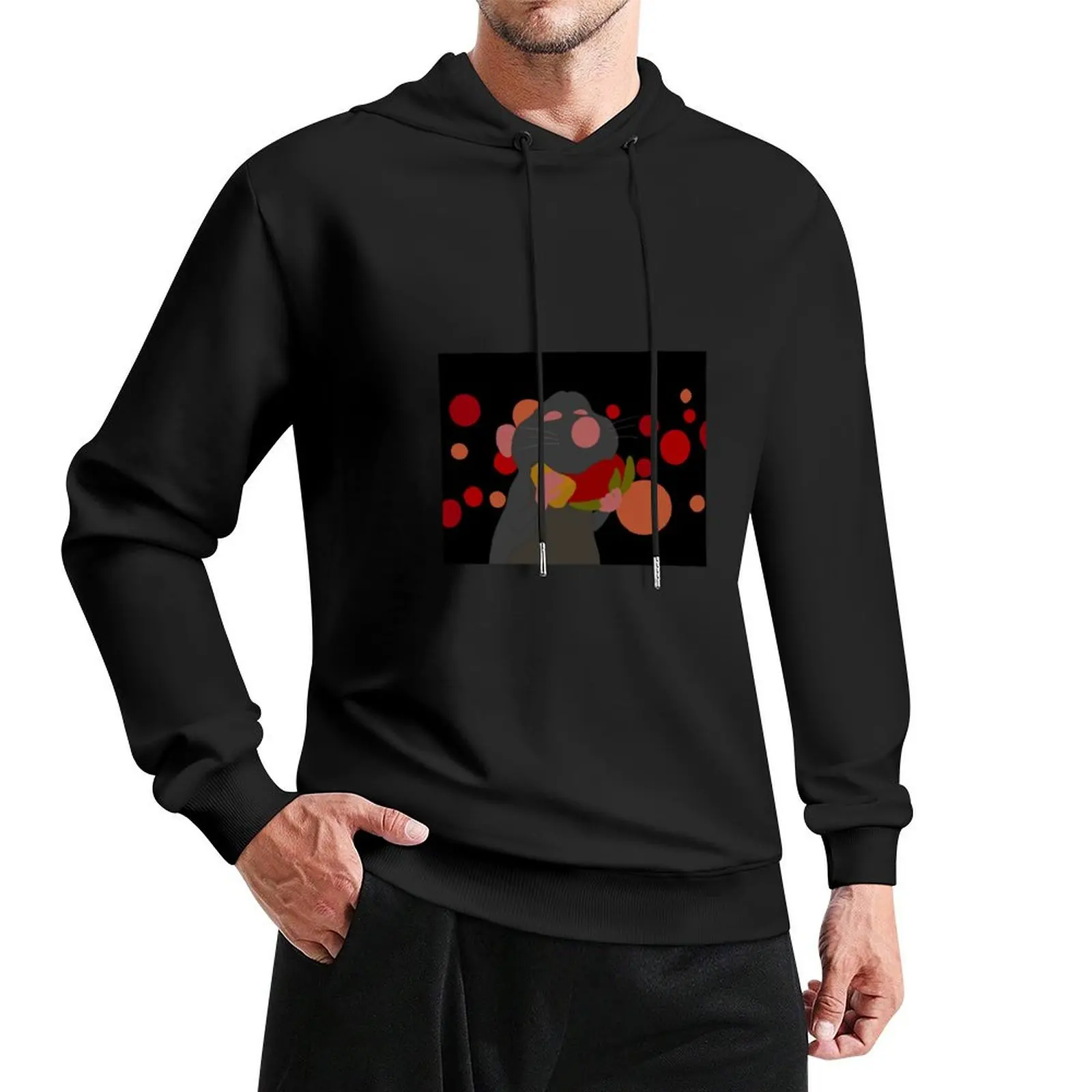 

Remy Ratatouille Cheese and Strawberry Scene Pullover Hoodie autumn pullover hoodies